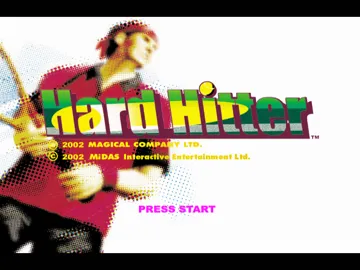 Hard Hitter (Japan) screen shot title